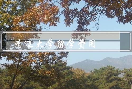 清迈大学留学费用，留学费用、奖学金和助学金、生活费用