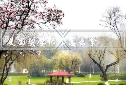美国留学绿卡怎么拿（申请流程、注意事项、结语）