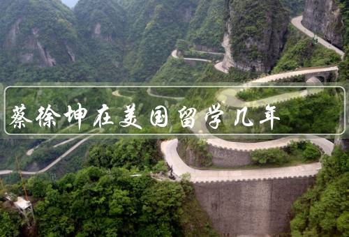 蔡徐坤在美国留学几年，留学经历／学术成就／艺术成就