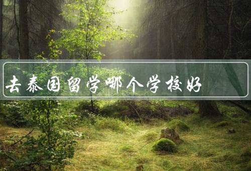 去泰国留学哪个学校好（清迈大学、曼谷大学、博仁大学）