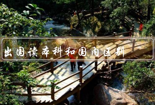 出国读本科和国内区别，环境／教学方法／氛围