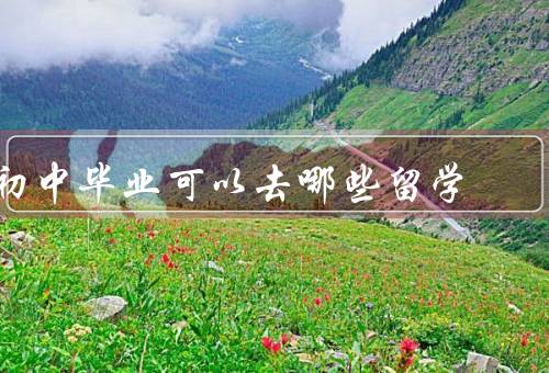 初中毕业可以去哪些国家留学，美国／英国／澳大利亚
