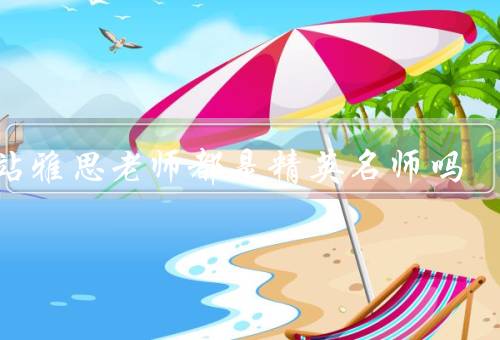 小站雅思老师都是精英名师吗，师资力量／教学方法／教学成果