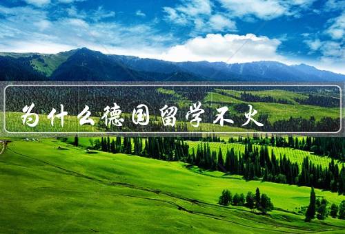 为什么德国留学不火（语言障碍、学费高昂、文化差异）