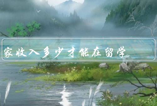 家收入多少才能在俄罗斯留学（留学费用、生活水平、奖学金和助学金）