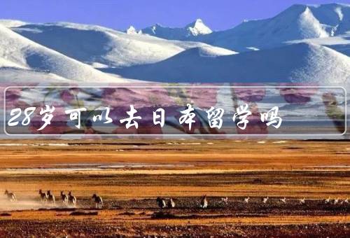 28岁可以去日本留学吗（年龄并不是唯一的限制、语言能力是关键）