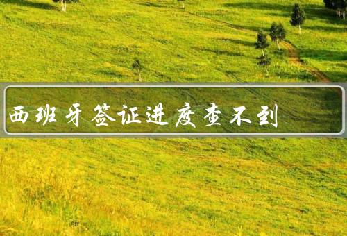 西班牙签证进度查不到，签证进度查询系统失效／无法获取官方信息