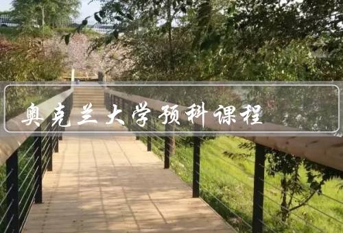 奥克兰大学预科课程，培养学术能力、提供个人发展机会