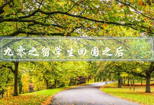 九零之留学生回国之后（就业、创业、文化融合）