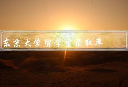 东京大学留学生录取率（东京大学留学生录取率的概况）