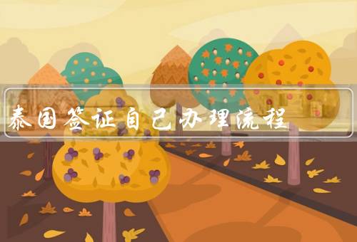 泰国签证自己办理流程，申请材料／地点／流程