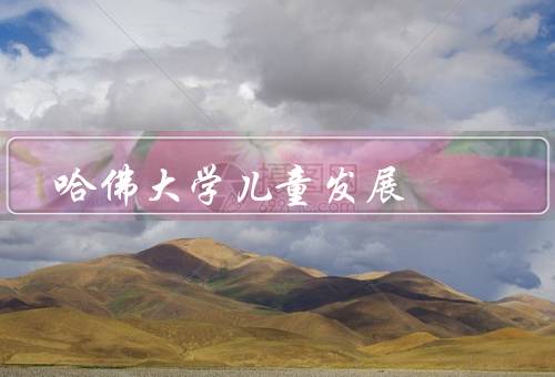 哈佛大学儿童发展中心（研究儿童的认知发展）