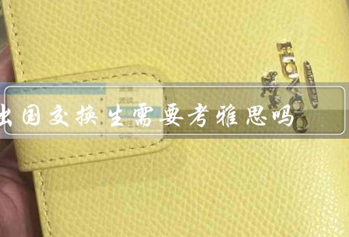 出国交换生需要考雅思吗，出国交换生的要求、雅思考试的作用