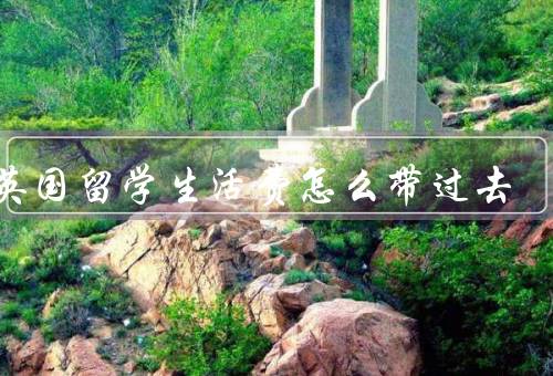 去英国留学生活费怎么带过去（存款证明、预付学费）