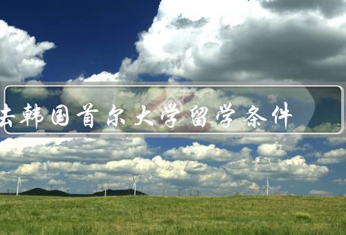 去韩国首尔大学留学条件，学术成绩优异、语言能力要求