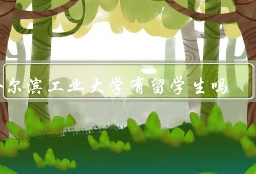 哈尔滨工业大学有留学生吗，数量／分布／支持和服务