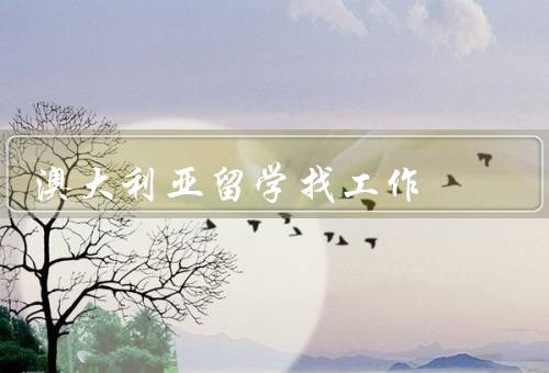 澳大利亚留学找工作，就业前景、求职技巧、签证问题