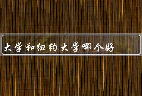 华盛顿大学和纽约大学哪个好（学术实力／地理位置／校园生活）