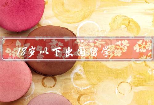 18岁以下出国留学，优势／挑战／如何应对