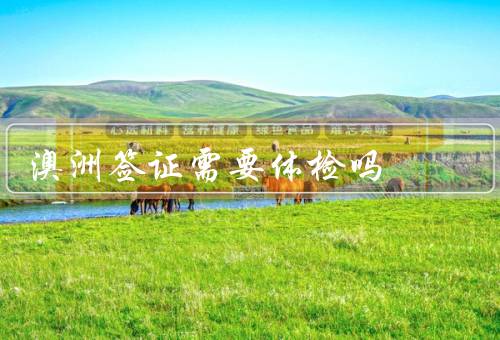 澳洲签证需要体检吗