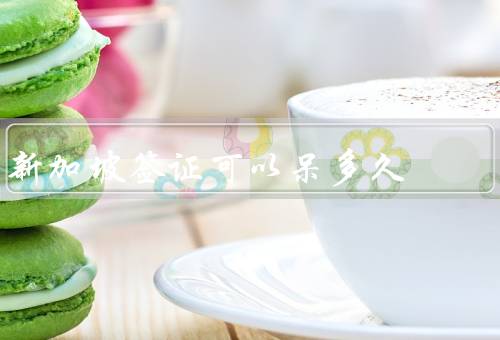 新加坡签证可以呆多久