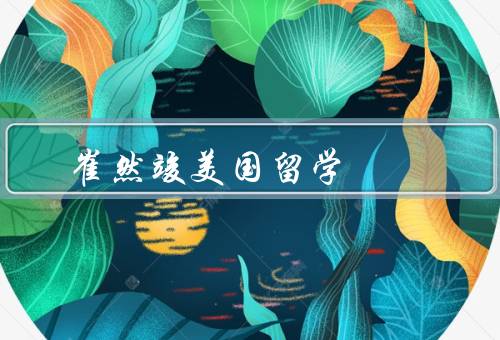 崔然竣美国留学（准备、学习和生活情况、收获）