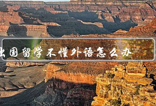 出国留学不懂外语怎么办（学习基础词汇／寻找语言伙伴）