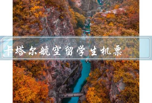 卡塔尔航空留学生机票（留学生机票特点、航线网络、服务质量）