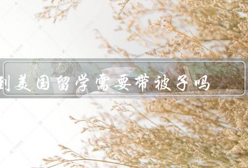 到美国留学需要带被子吗（被子是否需要带、带被子的好处）