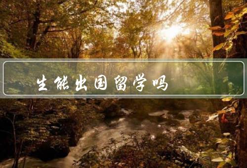 专科生能出国留学吗（背景、优势、建议）