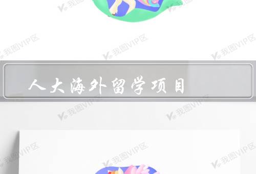 人大海外留学项目，背景、目标、影响