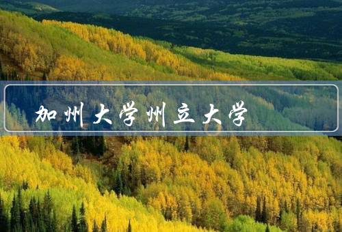 加州大学州立大学，学校概况、学生生活、未来发展