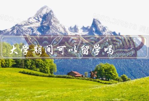 大学期间可以留学吗（价值／机会／挑战）
