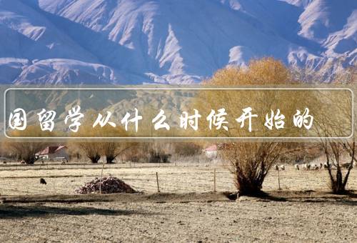 出国留学从什么时候开始的（留学的起源／现代留学的兴起）