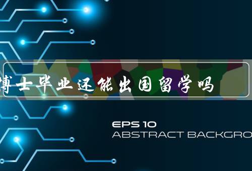 博士毕业还能出国留学吗
