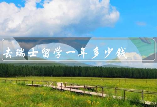 去瑞士留学一年多少钱，学费、生活费、其他费用