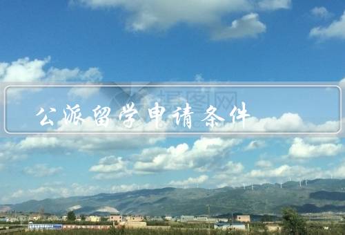 公派留学申请条件（学术成绩／语言能力／个人素质）