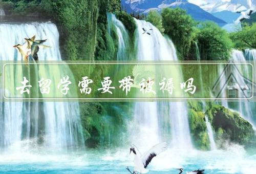 去留学需要带被褥吗