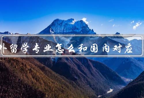 国外留学专业怎么和国内对应，文学与语言学、商科与管理学