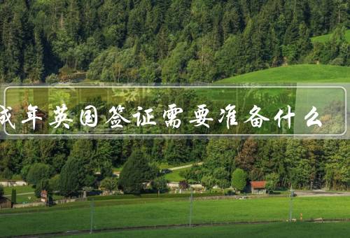 未成年英国签证需要准备什么，父母或监护人的同意信