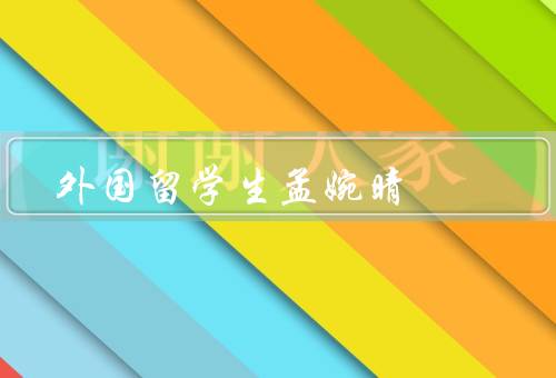 外国留学生孟婉晴，学术能力／积极向上／人际关系