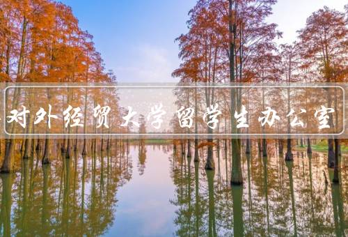 上海对外经贸大学留学生办公室（留学生入学事务／日常生活服务）