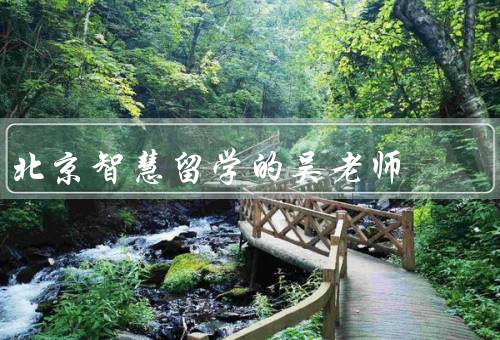 北京智慧留学的吴老师，背景／服务／成就
