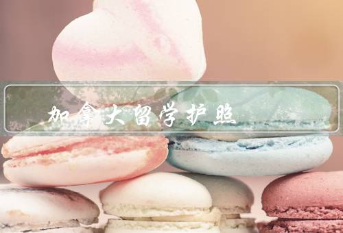 加拿大留学护照，办理流程、申请条件、优势