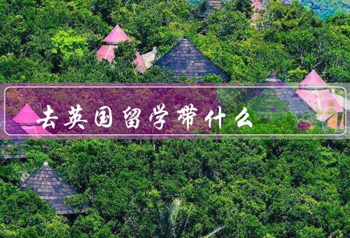 去英国留学带什么（必备文件、生活用品、学习用品）