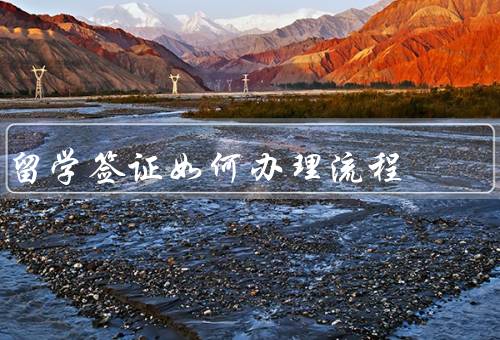 留学签证如何办理流程（签证类型／材料准备／在线申请）