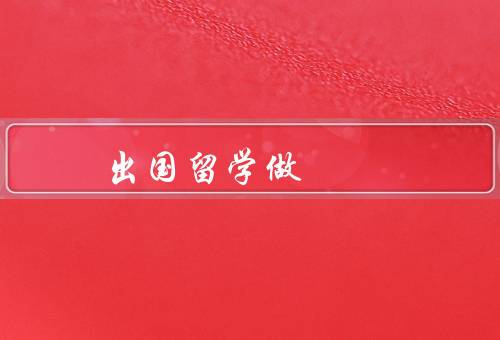 出国留学做留学咨询，机构的选择／选择目的地／申请与签证办理