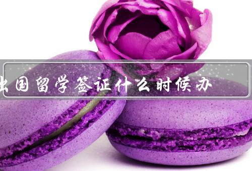 出国留学签证什么时候办（什么时候出国留学签证／具体流程）