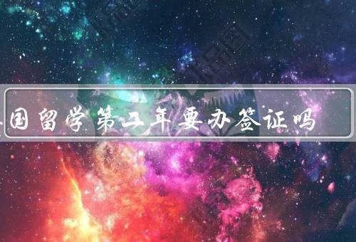 英国留学第二年要办签证吗，签证类型