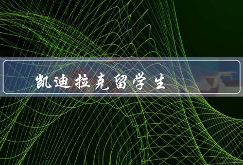 凯迪拉克留学生（品质／服务／形象）